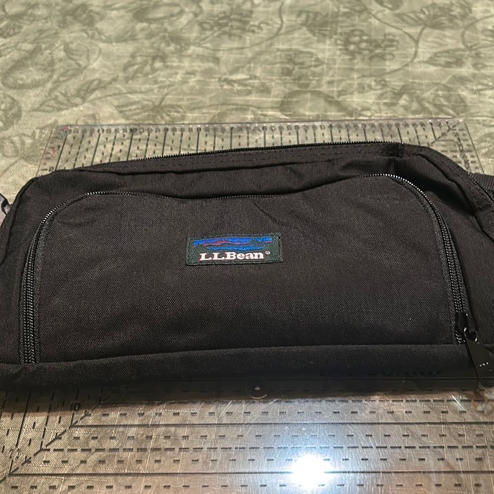 L.L. Bean Black fanny pack